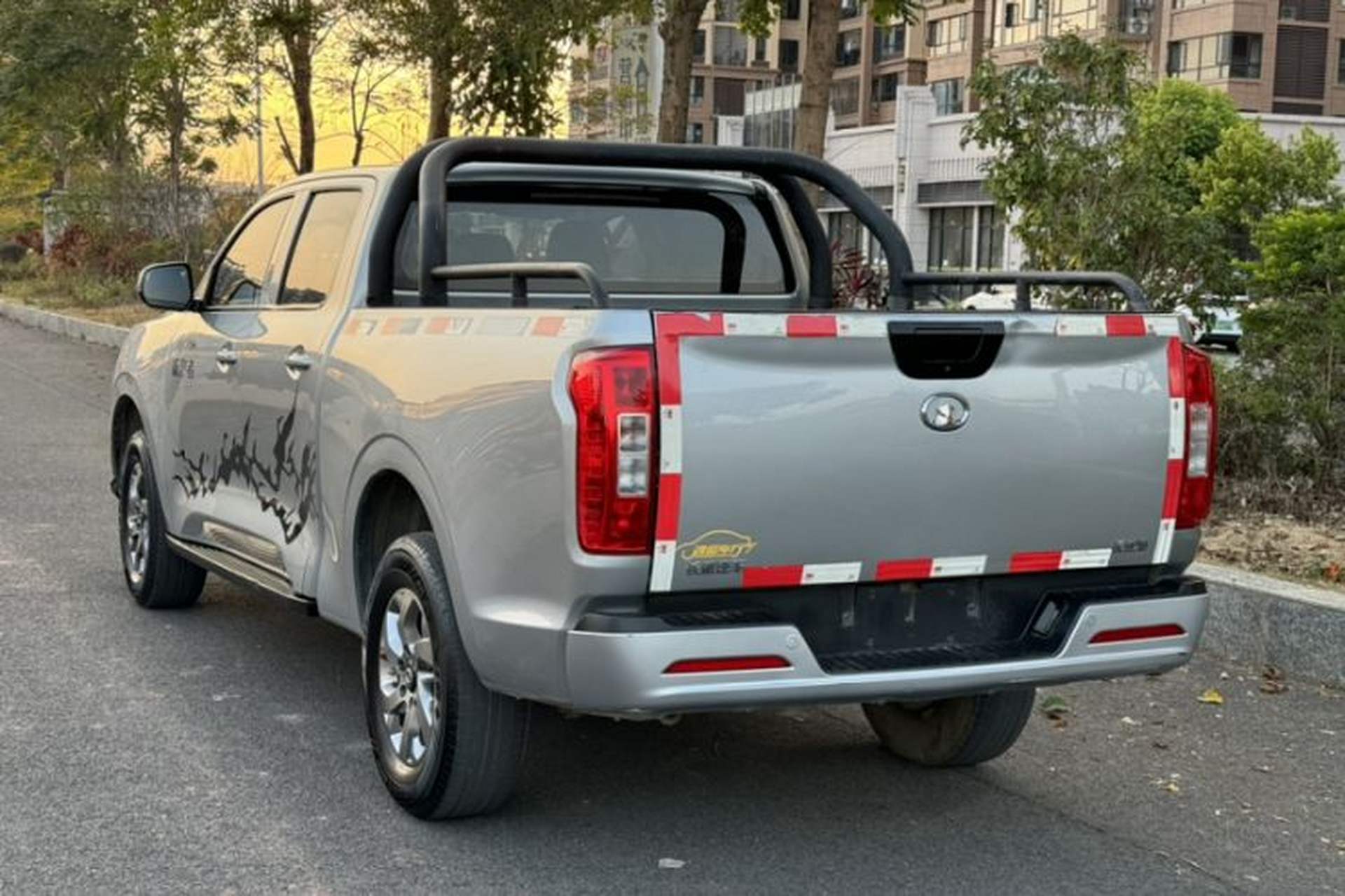 Used Great Wall Poer 2021 2.0T Commercial Version Automatic Diesel Two-Wheel Drive Elite Trim with Long Bed – GW4D20M Exterior 4