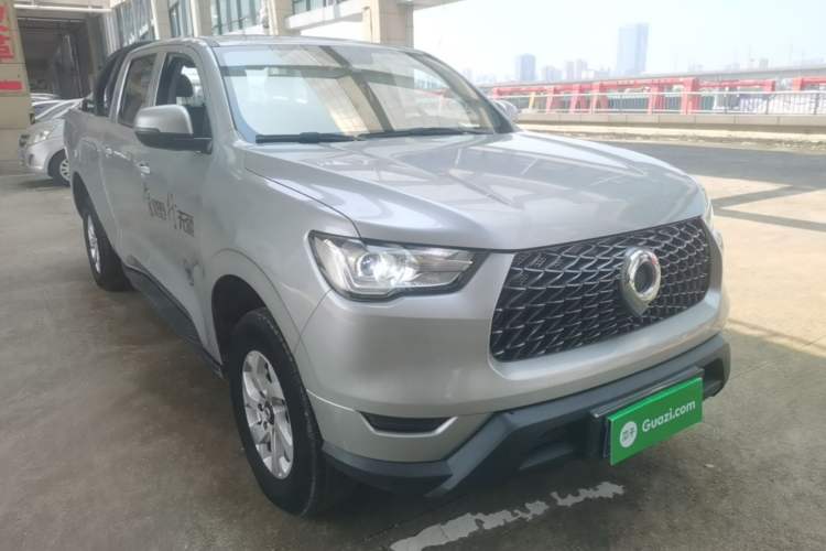 Used Great Wall Poer 2021 2.0T Commercial Version Manual Diesel Two-Wheel Drive Elite Long-Box GW4D20M Front Right 45 Deg