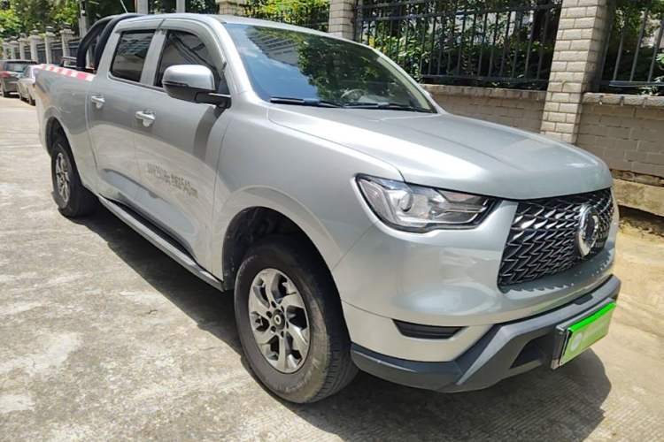 Used Great Wall Poer 2021 2.0T Commercial Version Automatic Diesel 4x4 Elite Long-Box GW4D20M Front Right 45 Deg