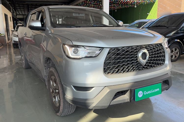 Used Great Wall Poer 2021 2.0T Commercial Version Manual Diesel Two-Wheel Drive Elite Long-Box GW4D20M Front Right 45 Deg