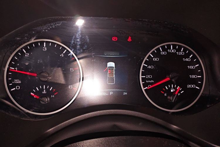 Used Great Wall Poer 2021 2.0T Commercial Version Automatic Diesel 4x4 Elite Long-Box GW4D20M Instrument Cluster