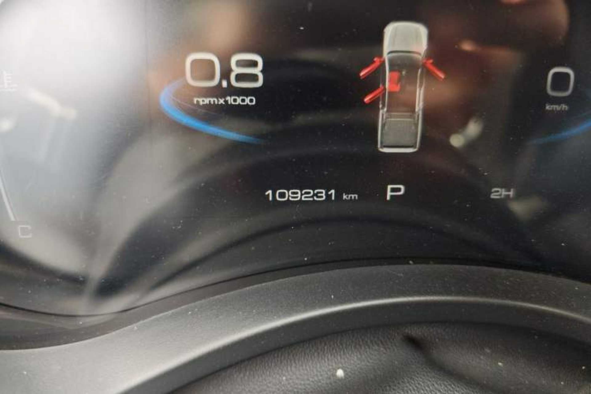 Used Great Wall Poer 2021 2.0T Off-Road Version Automatic Diesel 4x4 Mount Everest Edition GW4D20M Odometer Close Up