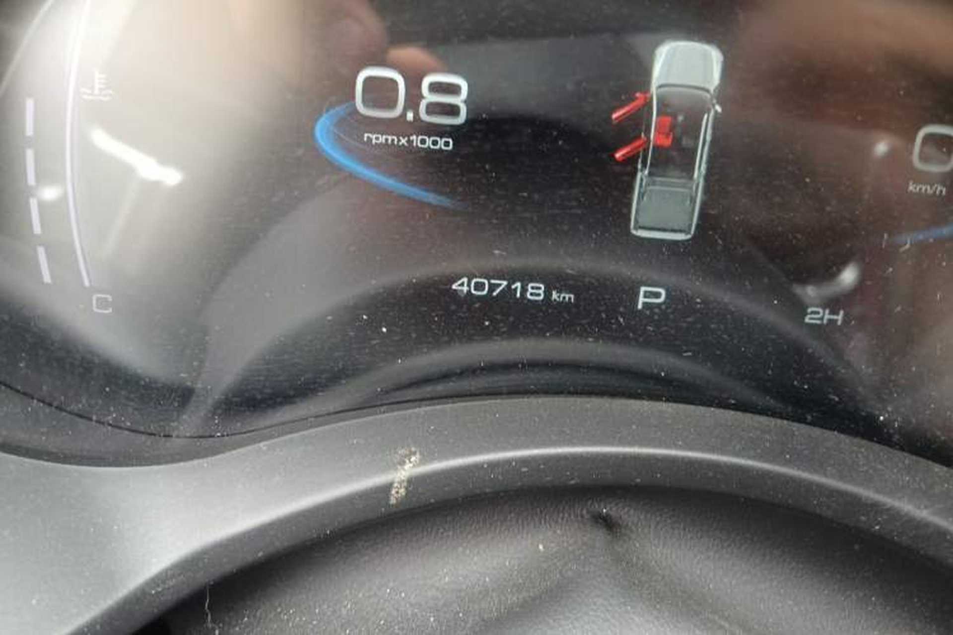 Used Great Wall Poer 2021 2.0T Off-Road Version Automatic Diesel 4x4 Mount Everest Edition GW4D20M Odometer Close Up