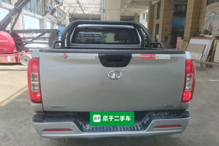 Used Great Wall Poer 2021 2.0T Commercial Version Manual Diesel Two-Wheel Drive Elite Long-Box GW4D20M Rear