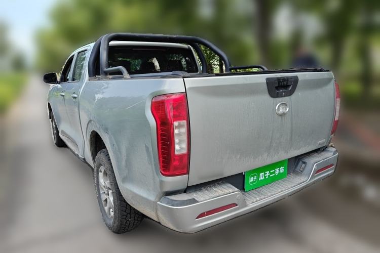 Used Great Wall Poer 2021 2.0T Commercial Version Manual Transmission Gasoline Two-Wheel Drive Elite Trim with Long Bed – GW4C20B Rear Left 45 Deg