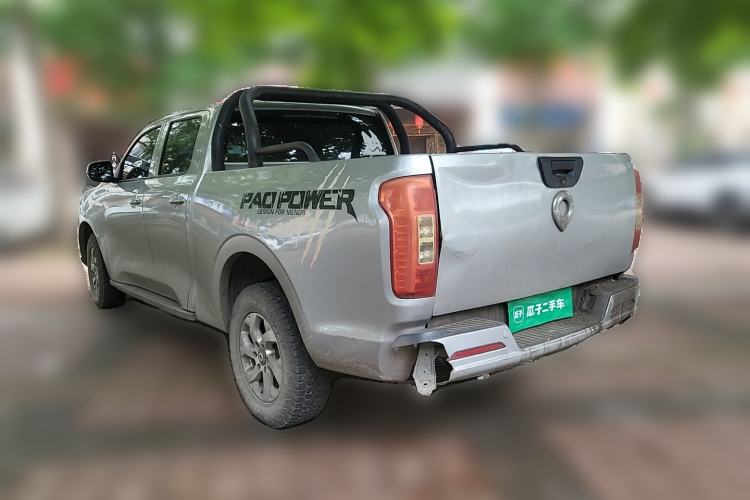 Used Great Wall Poer 2021 2.0T Commercial Version Manual Transmission Gasoline Two-Wheel Drive Elite Trim with Long Bed – GW4C20B Rear Left 45 Deg