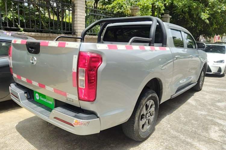 Used Great Wall Poer 2021 2.0T Commercial Version Automatic Diesel 4x4 Elite Long-Box GW4D20M Rear Right 45 Deg