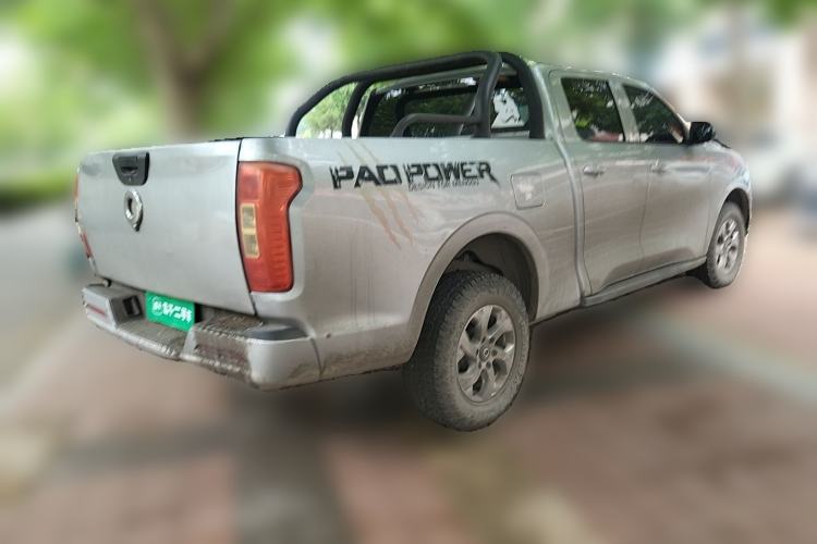 Used Great Wall Poer 2021 2.0T Commercial Version Manual Transmission Gasoline Two-Wheel Drive Elite Trim with Long Bed – GW4C20B Rear Right 45 Deg