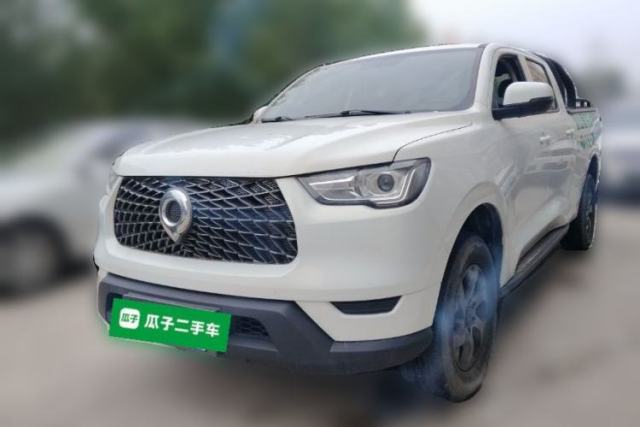 Used Great Wall Poer 2021 2.0T Commercial Version Automatic Diesel 4x4 Elite Long-Box GW4D20M