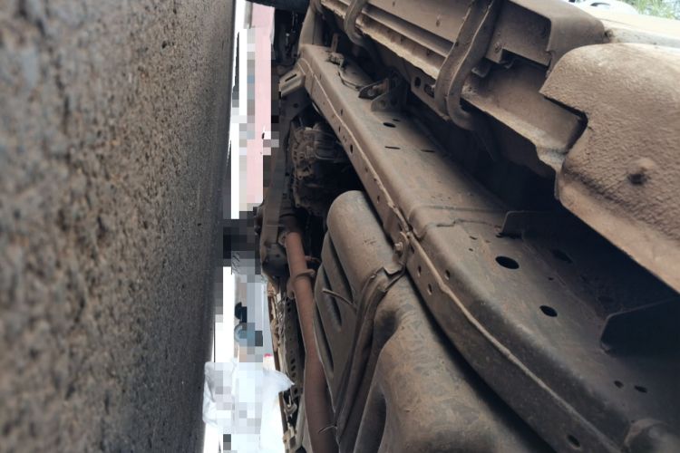 Used Great Wall Poer 2021 2.0T Commercial Version Automatic Diesel 4x4 Elite Long-Box GW4D20M Chassis Rear Left
