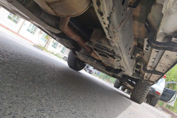 Used Great Wall Poer 2021 2.0T Commercial Version Manual Diesel 4x4 Elite Long-Box GW4D20M Chassis Rear Right