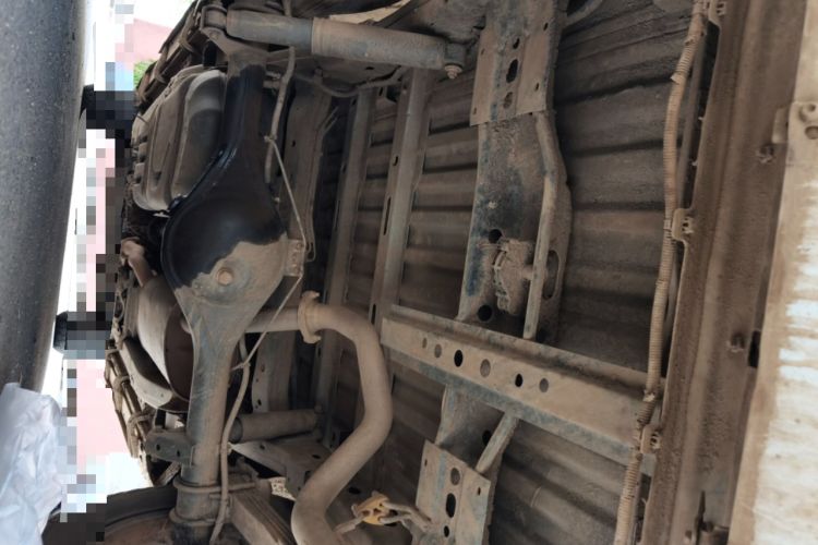 Used Great Wall Poer 2021 2.0T Commercial Version Automatic Diesel 4x4 Elite Long-Box GW4D20M Chassis Rear