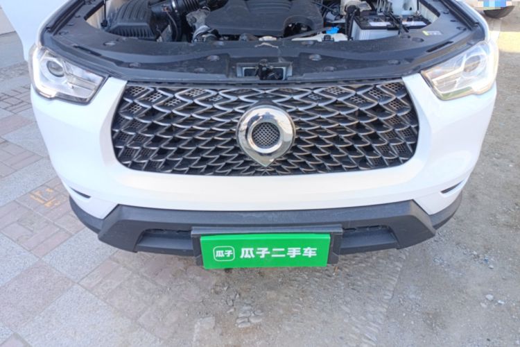 Used Great Wall Poer 2021 2.0T Commercial Version Manual Diesel Two-Wheel Drive Elite Long-Box GW4D20M Engine Bay