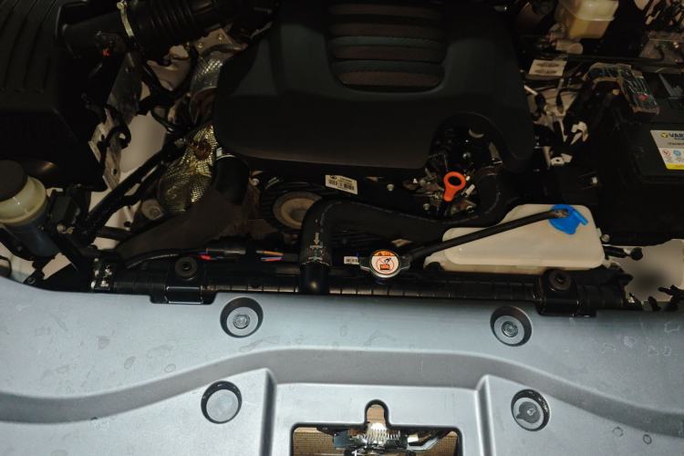 Used Great Wall Poer 2021 2.0T Commercial Version Manual Diesel 4x4 Elite Long-Box GW4D20M Engine Bay