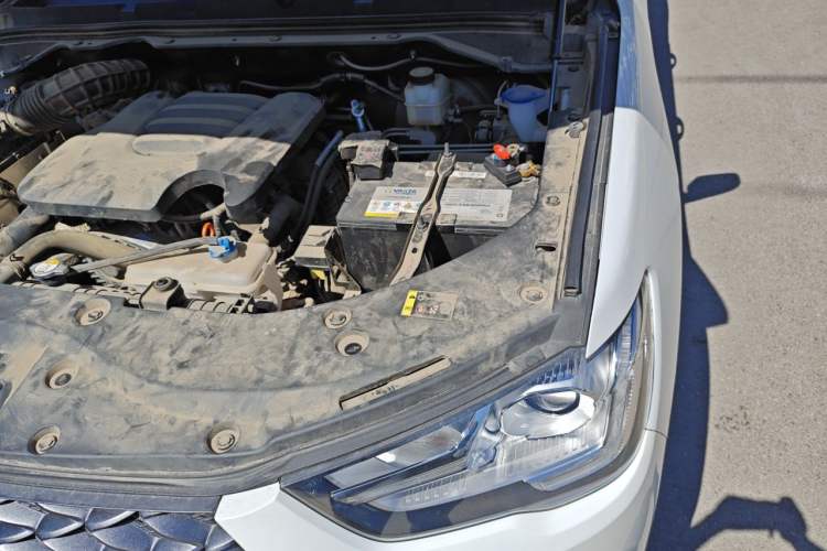 Used Great Wall Poer 2021 2.0T Commercial Version Manual Diesel Two-Wheel Drive Elite Long-Box GW4D20M Engine Bay Left