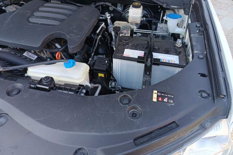 Used Great Wall Poer 2021 2.0T Commercial Version Manual Diesel Two-Wheel Drive Elite Long-Box GW4D20M Engine Bay Left