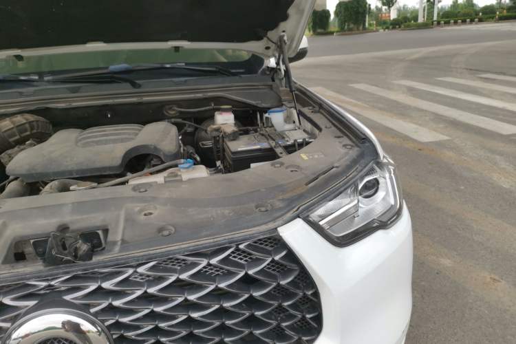 Used Great Wall Poer 2021 2.0T Commercial Version Manual Diesel Two-Wheel Drive Elite Long-Box GW4D20M Engine Bay Left