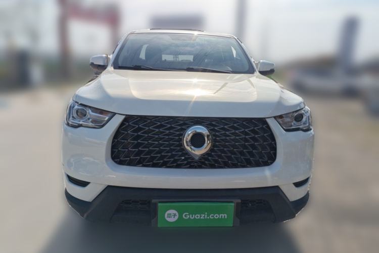 Used Great Wall Poer 2021 2.0T Commercial Version Automatic Diesel Two-Wheel Drive Elite Trim with Long Bed – GW4D20M Front