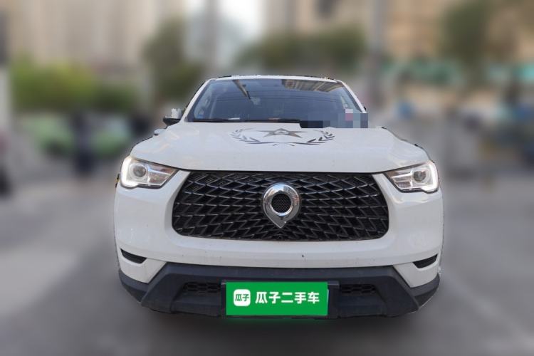 Used Great Wall Poer 2021 2.0T Commercial Version Manual Diesel 4x4 Elite Long-Box GW4D20M Front