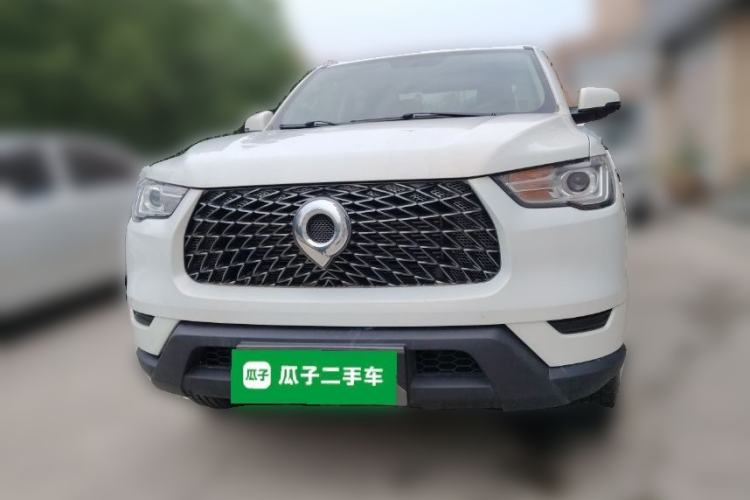 Used Great Wall Poer 2021 2.0T Commercial Version Automatic Diesel 4x4 Elite Long-Box GW4D20M Front
