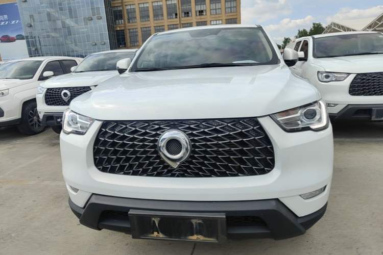 Used Great Wall Poer 2021 2.0T Commercial Version Automatic Diesel 4x4 Navigation-Type Standard Box GW4D20M Front