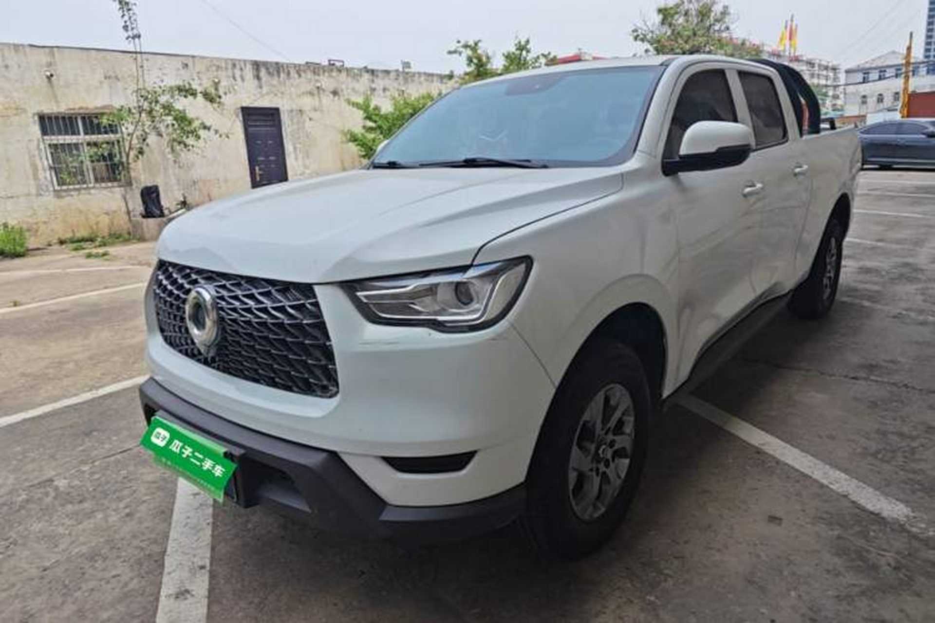 Used Great Wall Poer 2021 2.0T Commercial Version Manual Diesel 4x4 Elite Long-Box GW4D20M Front Left 45 Deg