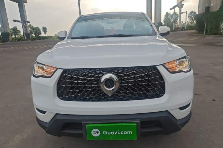 Used Great Wall Poer 2021 2.0T Commercial Version Automatic Diesel Two-Wheel Drive Elite Trim with Long Bed – GW4D20M Front