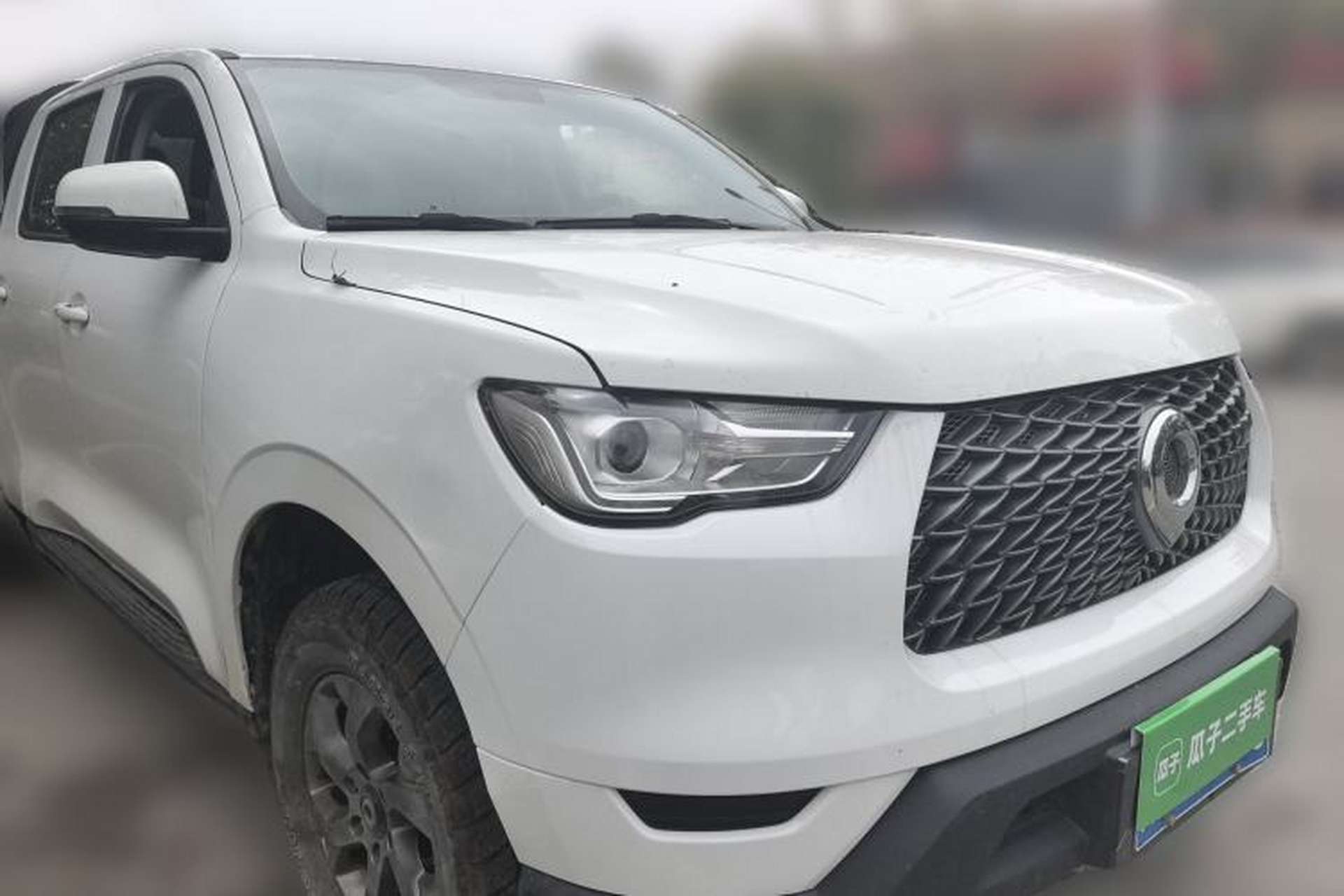 Used Great Wall Poer 2021 2.0T Commercial Version Automatic Diesel Two-Wheel Drive Elite Trim with Long Bed – GW4D20M Front Right 45 Deg