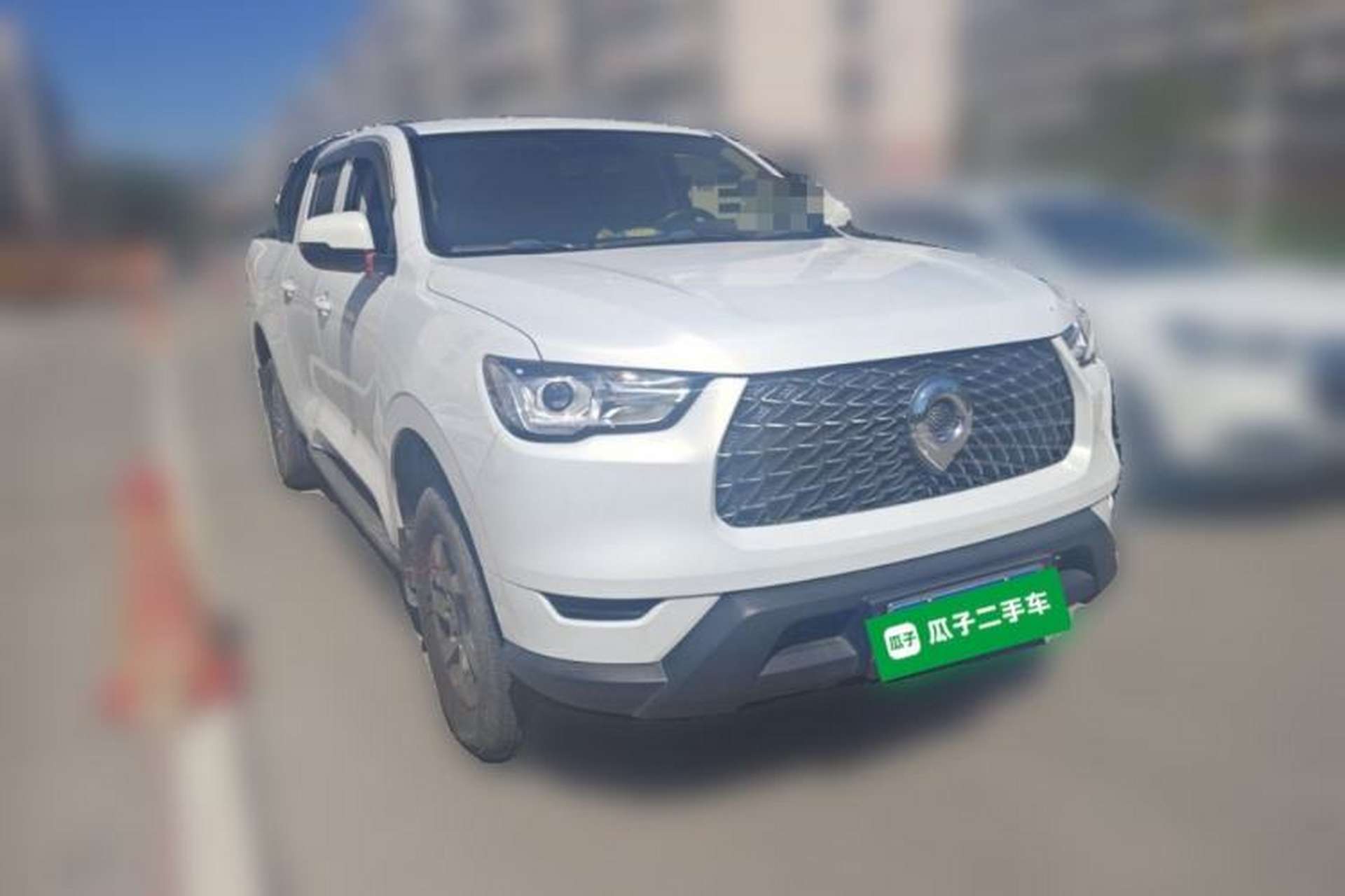 Used Great Wall Poer 2021 2.0T Commercial Version Manual Diesel Two-Wheel Drive Elite Long-Box GW4D20M Front Right 45 Deg