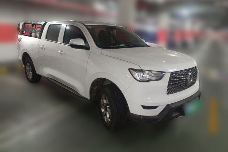 Used Great Wall Poer 2021 2.0T Commercial Version Automatic Gasoline Two-Wheel Drive Elite Trim with Long Bed – GW4C20B Front Right 45 Deg