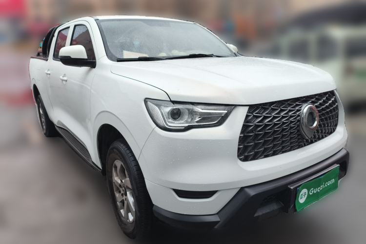 Used Great Wall Poer 2021 2.0T Commercial Version Automatic Diesel 4x4 Elite Long-Box GW4D20M Front Right 45 Deg