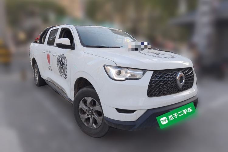 Used Great Wall Poer 2021 2.0T Commercial Version Manual Diesel 4x4 Elite Long-Box GW4D20M Front Right 45 Deg