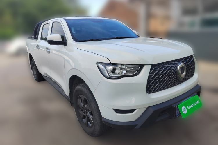 Used Great Wall Poer 2021 2.0T Commercial Version Automatic Diesel Two-Wheel Drive Elite Trim with Long Bed – GW4D20M Front Right 45 Deg