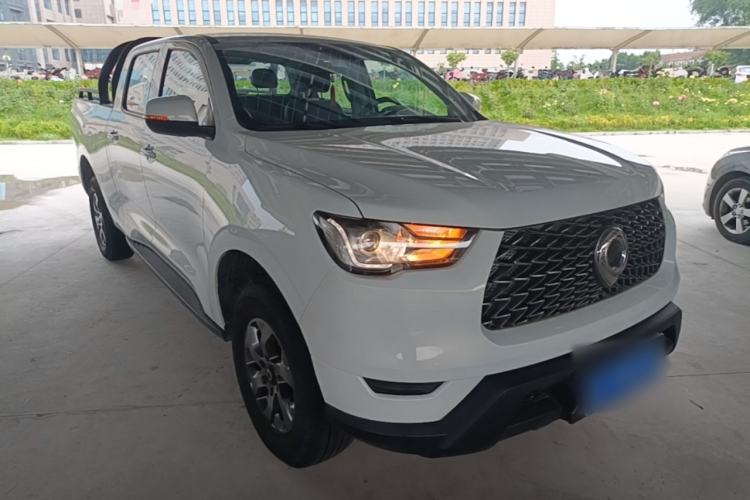 Used Great Wall Poer 2021 2.0T Commercial Version Manual Diesel Two-Wheel Drive Elite Long-Box GW4D20M Front Right 45 Deg