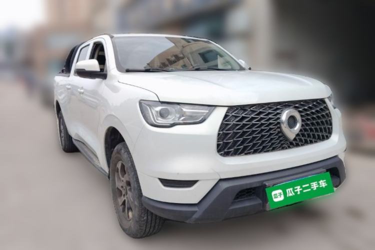 Used Great Wall Poer 2021 2.0T Commercial Version Automatic Diesel 4x4 Elite Long-Box GW4D20M Front Right 45 Deg