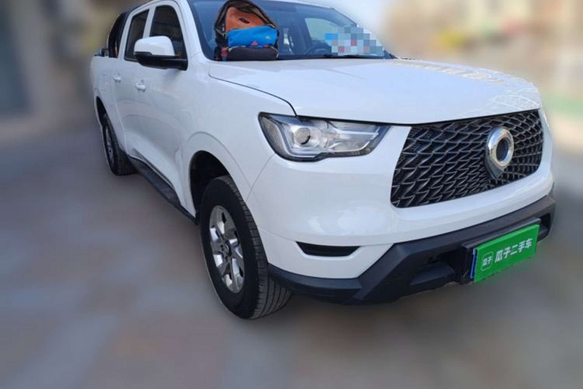 Used Great Wall Poer 2021 2.0T Commercial Version Manual Diesel Two-Wheel Drive Elite Long-Box GW4D20M Front Right 45 Deg