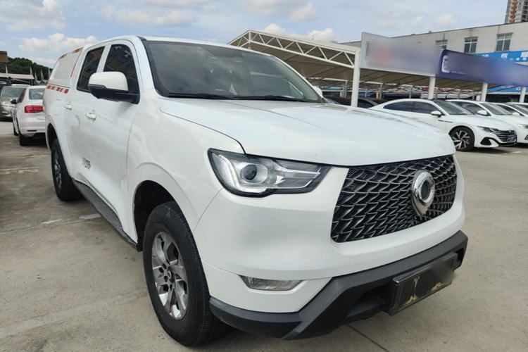 Used Great Wall Poer 2021 2.0T Commercial Version Automatic Diesel 4x4 Navigation-Type Standard Box GW4D20M Front Right 45 Deg