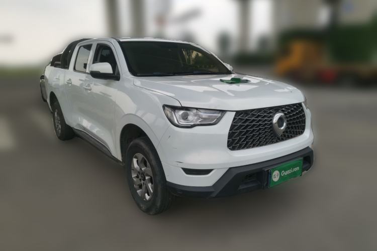 Used Great Wall Poer 2021 2.0T Commercial Version Manual Diesel Two-Wheel Drive Elite Long-Box GW4D20M Front Right 45 Deg