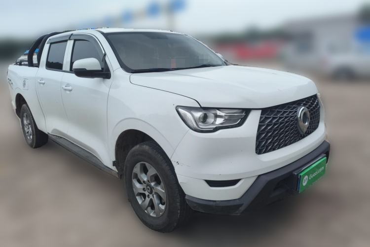 Used Great Wall Poer 2021 2.0T Commercial Version Automatic Diesel Two-Wheel Drive Elite Trim with Long Bed – GW4D20M Front Right 45 Deg