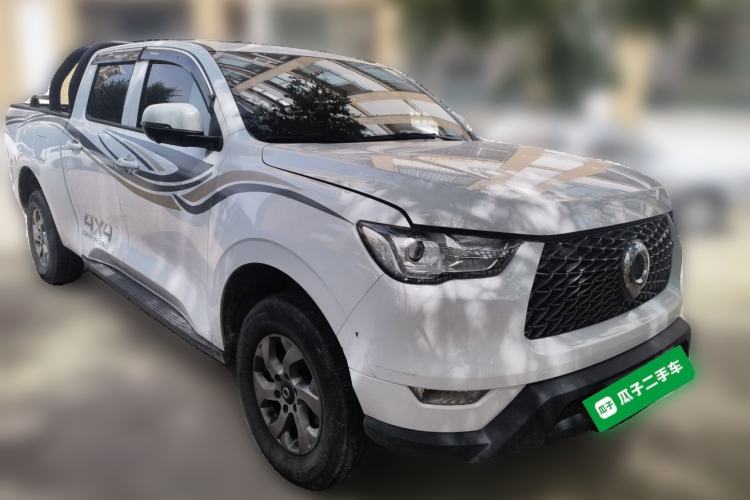 Used Great Wall Poer 2021 2.0T Commercial Version Automatic Diesel 4x4 Navigation-Ready Long-Box GW4D20M Front Right 45 Deg