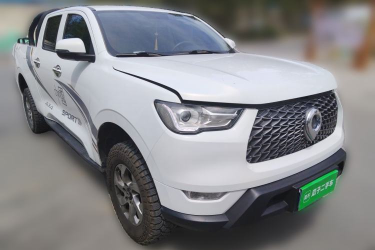 Used Great Wall Poer 2021 2.0T Commercial Version Manual Diesel 4x4 Elite Long-Box GW4D20M Front Right 45 Deg