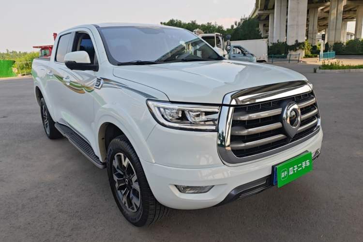 Used Great Wall Poer 2021 2.0T Global Version Passenger Automatic Diesel Two-Wheel Drive Comfort Trim Standard Cab GW4D20M Front Right 45 Deg
