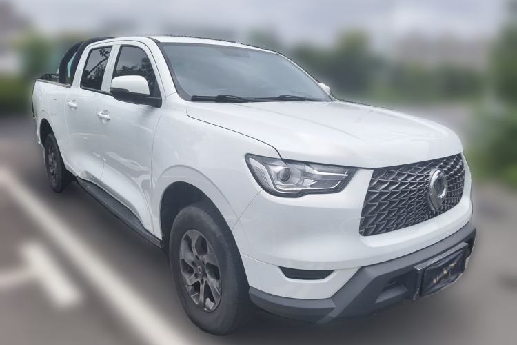 Used Great Wall Poer 2021 2.0T Commercial Version Automatic Diesel Two-Wheel Drive Elite Trim with Long Bed – GW4D20M Front Right 45 Deg