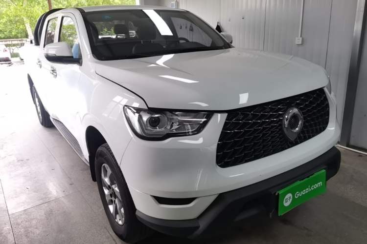 Used Great Wall Poer 2021 2.0T Commercial Version Manual Diesel Two-Wheel Drive Elite Long-Box GW4D20M Front Right 45 Deg