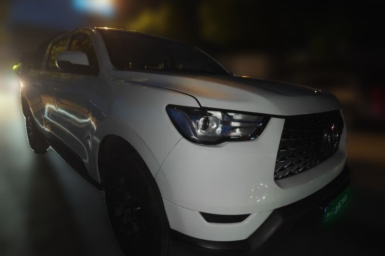 Used Great Wall Poer 2021 2.0T Commercial Version Automatic Gasoline Two-Wheel Drive Elite Trim with Long Bed – GW4C20B Front Right 45 Deg