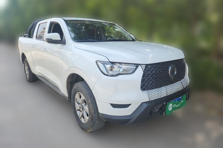 Used Great Wall Poer 2021 2.0T Commercial Version Automatic Diesel Two-Wheel Drive Elite Trim with Long Bed – GW4D20M Front Right 45 Deg