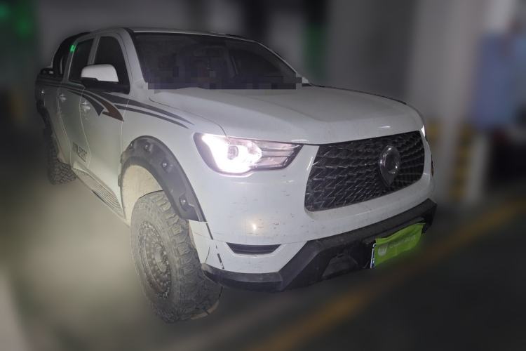 Used Great Wall Poer 2021 2.0T Commercial Version Automatic Diesel 4x4 Elite Long-Box GW4D20M Front Right 45 Deg