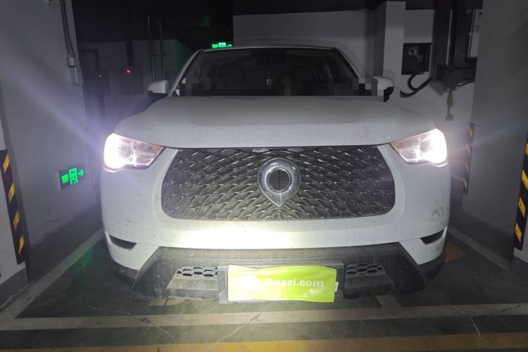 Used Great Wall Poer 2021 2.0T Commercial Version Automatic Diesel 4x4 Elite Long-Box GW4D20M Front