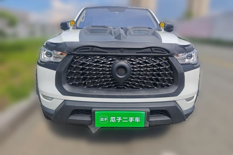 Used Great Wall Poer 2021 2.0T Commercial Version Automatic Diesel 4x4 Elite Long-Box GW4D20M Front