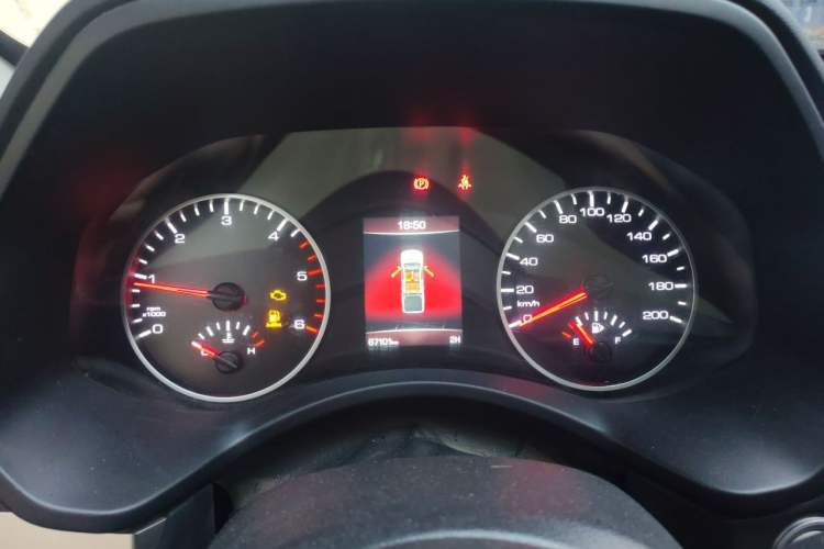 Used Great Wall Poer 2021 2.0T Commercial Version Manual Diesel 4x4 Elite Standard Box GW4D20M Instrument Cluster